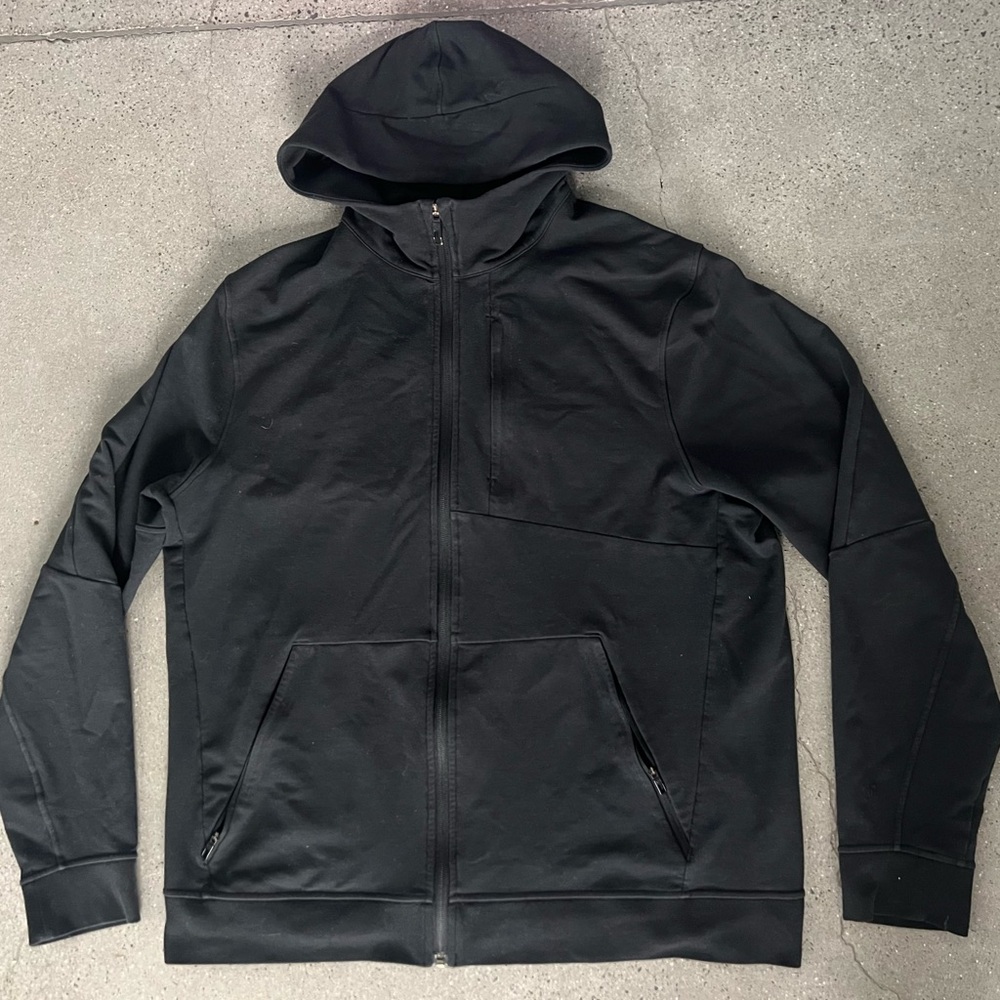 lululemon athletica Black Men's Performance Hoodie Jacket